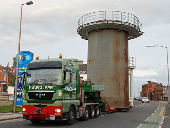 JB Rawcliffe & Sons Ltd - Abnormal Load Transport Facility