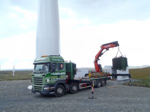 Transformer Interchange wind turbine