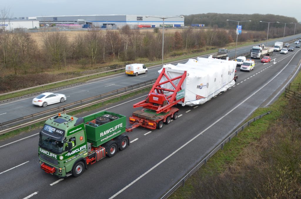 Heavy Haulage Facility London - JB Rawcliffe & Sons Ltd