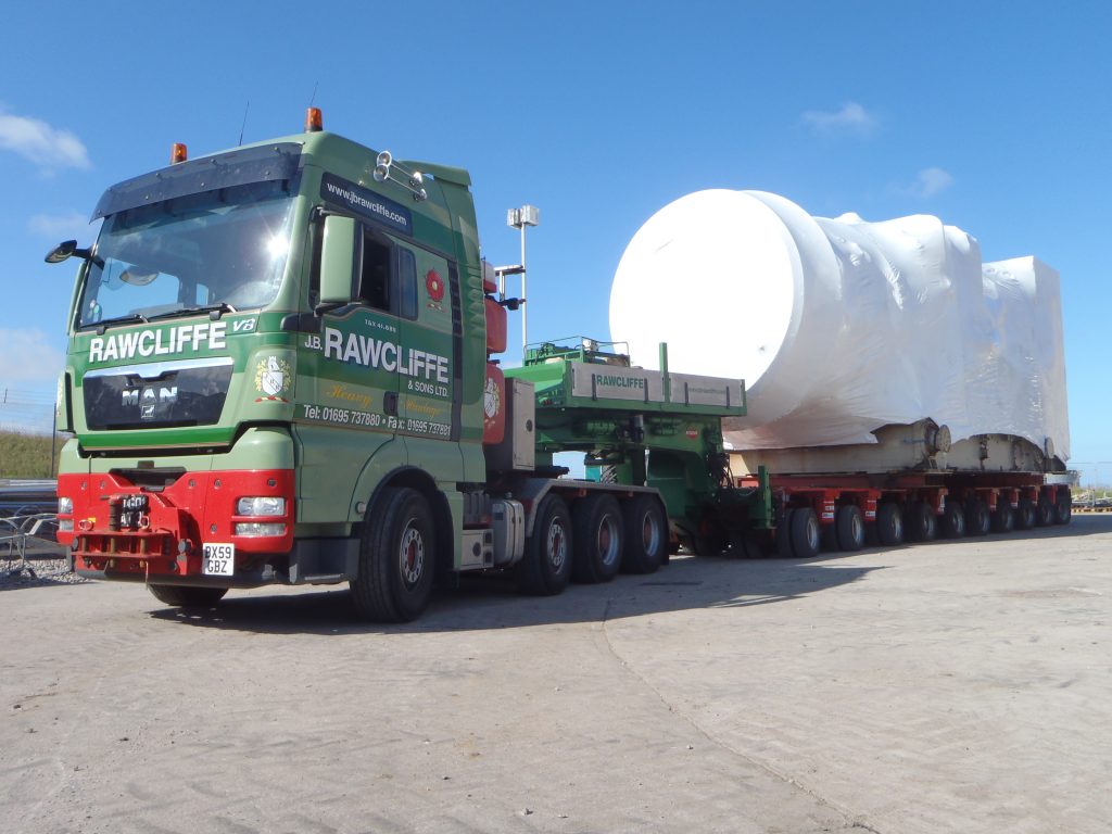 Heavy Haulage Service - JB Rawcliffe & Sons Ltd